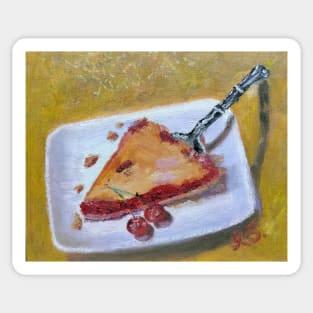 Sour cherry pie Sticker